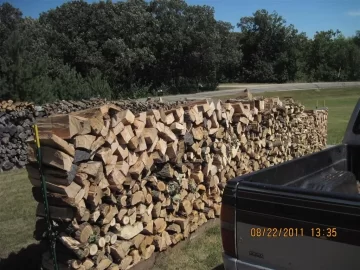 [Hearth.com] Some of the wood for next year, and future