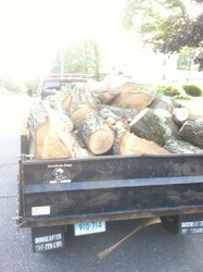 Biggest load I have ever had on my trailer