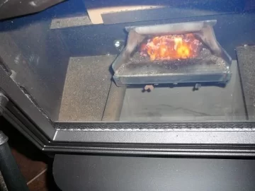[Hearth.com] New pellet burner with installation pics and a couple questions