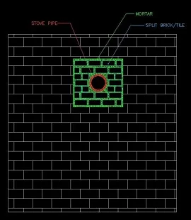 [Hearth.com] Chimney to Stovepipe transition