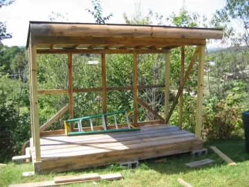 [Hearth.com] Wood Shed Progress.....