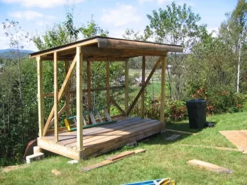 [Hearth.com] Wood Shed Progress.....