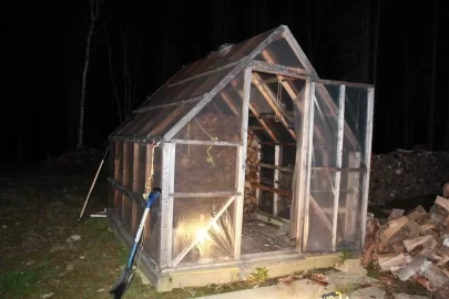 [Hearth.com] Started stacking in my wood shed AKA greenhouse