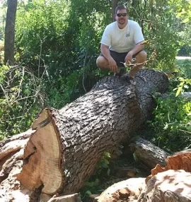 [Hearth.com] Huge cherry we just dropped with pics