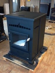 Heatilator CAB-50 is here.  I know a very similar stove that is in big trouble.