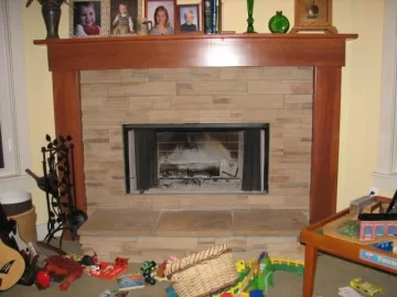 [Hearth.com] Damper Block Off Plate Attach in Prefab Zero Clearance Fireplace