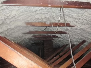 [Hearth.com] Spray foamed the attic
