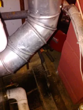 [Hearth.com] Went to clean the stainless steel chimney and No Chimney Cleanout! What brush do I need?
