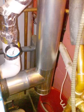 [Hearth.com] Went to clean the stainless steel chimney and No Chimney Cleanout! What brush do I need?