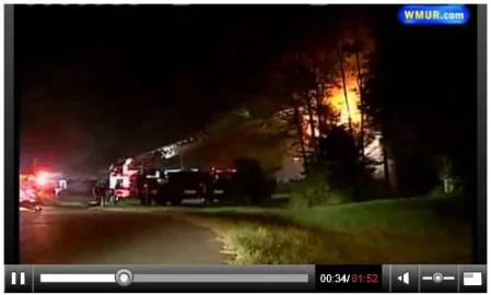 [Hearth.com] This is how NOT to kill a bee hive on the side of the house by burning it!! See video!