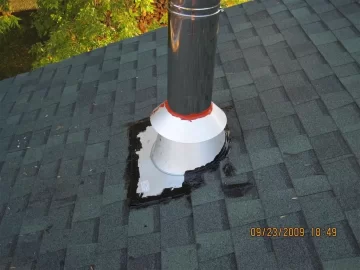 [Hearth.com] Installation of Class A steel Chimney, roof question