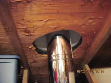 [Hearth.com] Installation of Class A steel Chimney, roof question