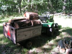 New yard wood hauler