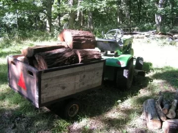 [Hearth.com] New yard wood hauler