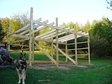 [Hearth.com] Finally started the woodshed