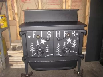 FISHER Grandma and Grandpa Bear Details (Fireplace Series)