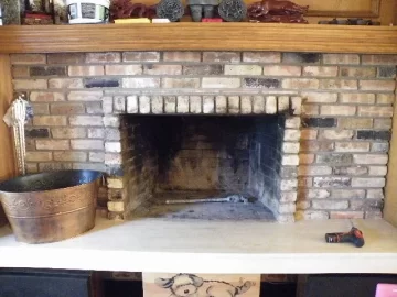 [Hearth.com] Best Way to Make Protruding Bricks Flush with Hearth?