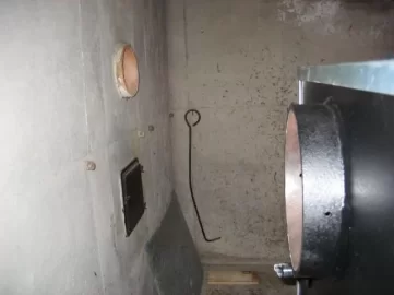 Woodchuck Wood furnace - 8 to 6 flue? - See pics. | Hearth.com Forums Home