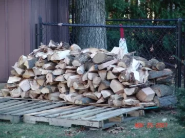 [Hearth.com] your best guess on how much wood this is?