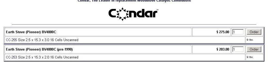 [Hearth.com] Earth Stove Catalyst problem, that aint right.