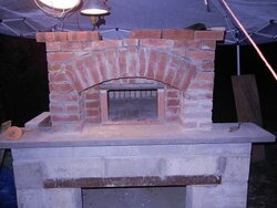 Brick Oven Started!!!