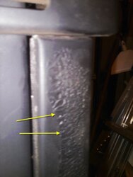 What causes the paint to wrinkle when painting a smooth steel stove?
