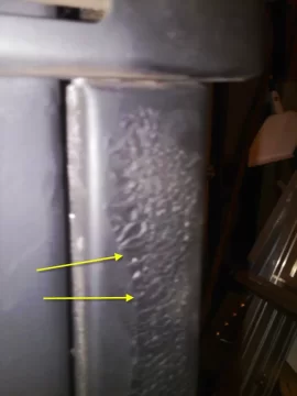 [Hearth.com] What causes the paint to wrinkle when painting a smooth steel stove?