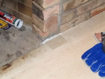 [Hearth.com] Best Way to Make Protruding Bricks Flush with Hearth?