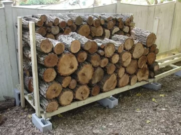 [Hearth.com] Newbie builds log racks
