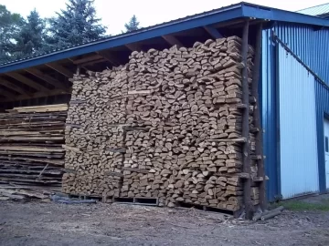 [Hearth.com] Newbie builds log racks