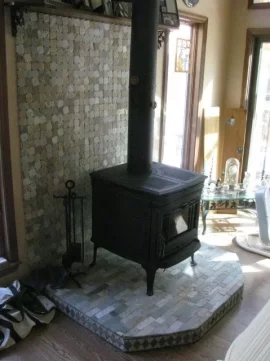 [Hearth.com] Pitcures of or new hearth and PE Alderlea T-5