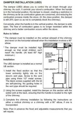[Hearth.com] Flue damper height