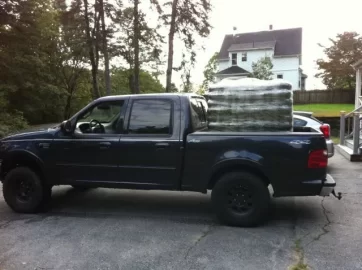 [Hearth.com] How many of you move a ton a pellets on your truck?  Do you have a full ton truck?