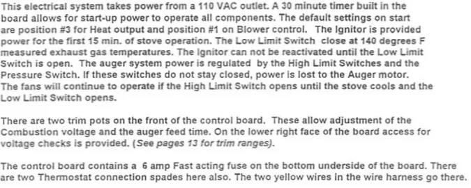 [Hearth.com] Whitfield WP2 Advantage series Powers on then off. Please help.