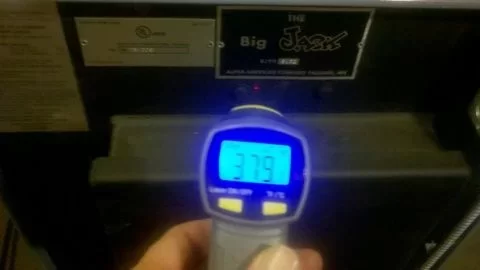 [Hearth.com] 1ST fire on new furnace.