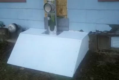 [Hearth.com] 1ST fire on new furnace.