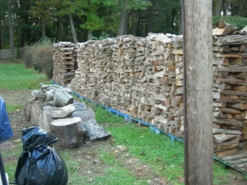 [Hearth.com] Moved some goods (wood) today