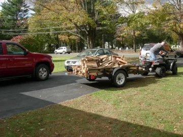 [Hearth.com] Moved some goods (wood) today