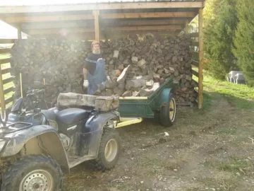 [Hearth.com] My wood shed almost filled up!!