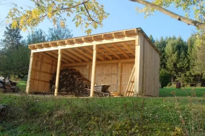 [Hearth.com] Finally started the woodshed