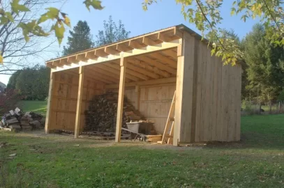 [Hearth.com] Finally started the woodshed