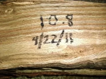 [Hearth.com] Oak drying test in my basement- I'm a true believer in 2 years to dry oak!