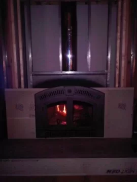 [Hearth.com] Brand New Install and the First Fire!