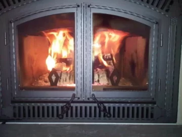 [Hearth.com] Brand New Install and the First Fire!