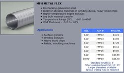 Where to buy flexbile steel exhaust pipe (lower central Mass.)?