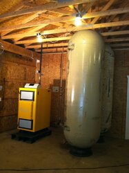 Pictures of vertical tank installs?
