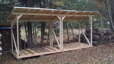[Hearth.com] $200 Wood Rack Complete--Just in Time!