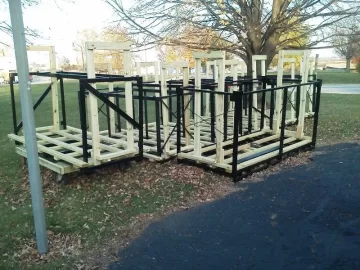 [Hearth.com] Finished my portable woodbunks