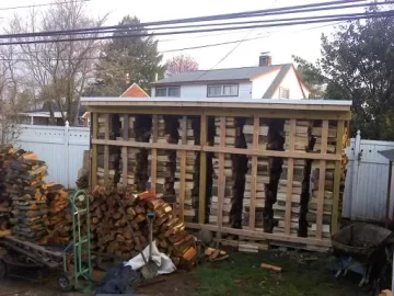 [Hearth.com] $200 Wood Rack Complete--Just in Time!