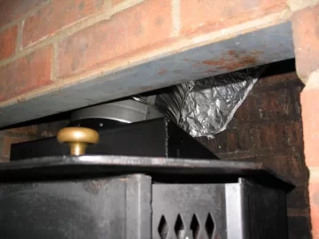 [Hearth.com] Need help with flex liner install on Buck 91 insert trying to replace a 'slammer' install.